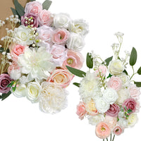 1 x RAW Customer Returns OrgMemory Artificial Flowers, Antique Pink Flowers, Fake Foam Roses, Flowers for Decorations, Fake Flowers for Wedding Delicate Blush  - RRP €23.99