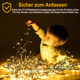 1 x RAW Customer Returns Meision outdoor fairy lights 30m 300LED indoor fairy lights Christmas tree with 8 modes timer memory function IP44 waterproof, fairy lights powered by electricity for balcony, garden, party, warm white - RRP €25.99