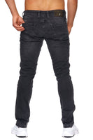 1 x RAW Customer Returns Elara Men s Jeans Slim Fit Denim Stretch Chunkyrayan Black 16533-Schwarz-29W 30L - RRP €35.24