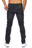 1 x RAW Customer Returns Elara Men s Jeans Slim Fit Denim Stretch Chunkyrayan Black 16533-Schwarz-29W 30L - RRP €35.24