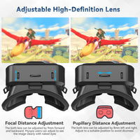 1 x RAW Customer Returns OIVO Switch VR Glasses Compatible with Nintendo Switch Switch OLED with Adjustable HD Lenses, VR Glasses Virtual Reality for Nintendo Switch OLED, Switch VR Kit, Switch 3D Glasses - RRP €21.17