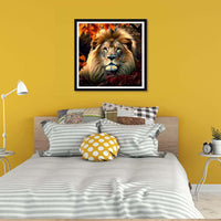 1 x Brand New Pavemlo Diamond Painting Set Accessories Lion Sheep, DIY 5D Diamond Embroidery Painting Kits Animal, Full Drill Crystal Set Rhinestone Embroidery Pictures DIY Diamond Painting for House Wall Decoration 30x30cm - RRP €20.4