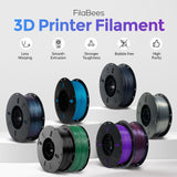 1 x RAW Customer Returns VOXELAB PLA 3D Printer Filament Dimensional Accuracy - 0.02mm 1kg Spool 1.75mm Suitable for Most FDM Printers Red - RRP €19.54