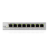 1 x RAW Customer Returns Zyxel 8 Port Gigabit Web Managed Switch Plug Play VLAN, QoS, IGMP LAG support Without Fan GS1200-8  - RRP €29.81