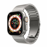 1 x RAW Customer Returns LULULOOK Strap Compatible with Apple Watch Ultra 2 Ultra 49mm, Ultralight Replacement Straps Made of Grade 2 Titanium Sandblasted with DLC Coating for iWatch Ultra Strap, Wide 24mm - RRP €65.28