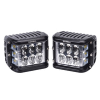 1 x RAW Customer Returns KAWELL Dual Side Shooter Led Cube 45W Led Work Light Offroad Led Fog Lamp Bright Work Light - RRP €54.68