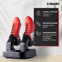 1 x RAW Customer Returns SHOEDRY Ozone - Shoe dryer shoe freshener - Ozone technology - Kills bacteria and fungi - No unpleasant smells - Fresh and clean shoes - Energy efficient. - RRP €58.39