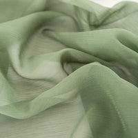 1 x RAW Customer Returns CHUQING Chiffon Table Runner Green Table Runner Wedding Sage Green Fabric Tulle Light Green Boho Table Runner Table Decoration Runner Table, 70 cm x 3 m - RRP €17.7