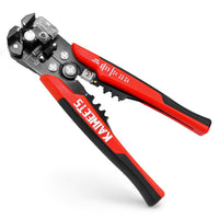 1 x RAW Customer Returns KAIWEETS Wire Stripper and Crimping Pliers, 3-in-1 Wire Stripping Tool, Automatic Wire Stripper and Cutting Pliers, Crimping Pliers for Insulated and Non-Insulated Connections. - RRP €19.99