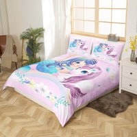 4 x Brand New Kawaii Guinea Pig Bedding Set 220x240 Boys Girls Pet Duvet Cover,Cute Mouse Cavy Duvet Cover Rustic Brown Bedding Set,Wild Rodent Bedspread - RRP €76.8