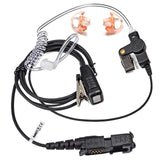 1 x RAW Customer Returns HYS radio headset compatible with Motorola Radio DP2000 DP2400 DP3441 DEP550 DEP570 XPR3300 MTP3250 XiR P6600 Walkie Talkie with microphone 1 piece 2 earplugs L R  - RRP €39.36