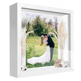 1 x RAW Customer Returns sunmeg 3D picture frame for filling 30 x 30cm picture frame deep 3D object frame wooden up to 3cm, 3D frame for objects, flowers, wedding bouquet or memorabilia - RRP €23.99