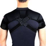 1 x RAW Customer Returns Kuangmi Shoulder Support Shoulder Warmer Shoulder Brace for Joint Pain Sports Injuries, S - RRP €36.05