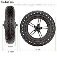 1 x RAW Customer Returns 8 1 2 2 Solid Honeycomb Tire with Bearing Original Hub for Xiaomi M365 1s pro pro2 Electric Scooter Replacement Rear Wheel 1piece Pro  - RRP €29.99