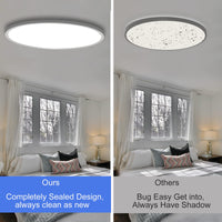 1 x RAW Customer Returns activeallbrite LED ceiling light neutral white, flat ceiling lamp, 24W 2200LM 4000K 22cmx2.5cm, ultra thin lamp for bathroom hallway bedroom basement balcony kitchen living room - RRP €12.9