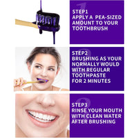 23 x Brand New Purple Teeth Whitening Toothpaste,Purple Toothpaste White Teeth,Toothpaste for Sensitive Teeth,Teeth Whitening Toothpaste for Adults,Deep Stain Removal Coffee, Smoking, Yellow Teeth - RRP €208.38