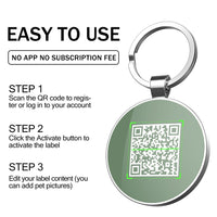 1 x Brand New DISONTAG QR Code Dog Tag ID 41 Dog Breeds Personalized Social Online Page-Free Online Pet Profile-Modifiable-Privacy Control-No APP Required - RRP €11.62