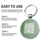 1 x Brand New DISONTAG QR Code Dog Tag ID 41 Dog Breeds Personalized Social Online Page-Free Online Pet Profile-Modifiable-Privacy Control-No APP Required - RRP €11.62