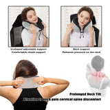 2 x RAW Customer Returns EPROICKS Neck Pillow Travel Pillow Airplane Memory Foam Neck Pillow Adults for Airplane, Train, Car, Office, Camping, Travel Gadgets - RRP €29.16