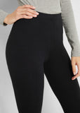 1 x RAW Customer Returns ORIGINAL BASICS Women s Leggings Made of Cotton Long Opaque Normal Waistband Pack of 3 Black XXL 44 46  - RRP €28.26