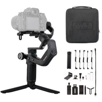 1 x RAW Customer Returns Feiyu Official SCORP Mini Carrying Case, All in 1 Stabilizer Gimbal for Mirrorless Camera Action Camera Mobile Phone, 3 Axis Gimbal Compatible with Sony, Canon, iPhone, GoPro10 9 8, Touchscreen - RRP €239.2