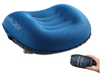 1 x RAW Customer Returns TREKOLOGY Aluft 2.0 Ultralight Inflatable Travel Pillow - Inflatable Camping Pillow for Sleeping, Neck Lumbar Support at the Beach, Hiking, Backpacking - Quick Deflation with Anti-Slip - RRP €18.99