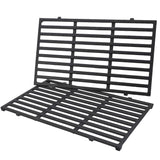 1 x RAW Customer Returns Vnierxful cast iron grill grate for Weber Spirit I II 200 series, Spirit E-210, E-220, S-210, S-220 grill grate cast iron, 44.5cm cast iron grate spare part for Weber 7637 with control buttons at the front - RRP €55.04