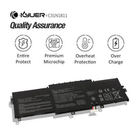 1 x RAW Customer Returns 50Wh C31N1811 Laptop Akku f r Asus ZenBook 14 UX433F UX433FA UX433FN RX433F RX433FA RX433FN BX433F BX433FN U4300F U4300FA U4300FN Deluxe13 Deluxe14 UX433FA-A6061T UX433FA-A5085T A6076T UX433FN-A6145T - RRP €50.75