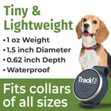 1 x RAW Customer Returns TrackiPet GPS Tracker Dog - Subscription Required - Mini Size Locator Fits All Sizes Pet Collar, 4G SIM Included Live Location. Unlimited reach app web - RRP €19.94