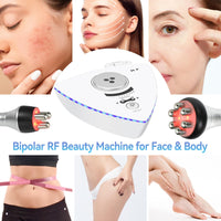 1 x RAW Customer Returns Yofuly Radio Frequency Device Face, Electric Facial Treatment Radio Frequency RF Machine, Beauty Machine for Skin Care, Skin Rejuvenation, Wrinkle Removal, Face Lifting, Body Massage - RRP €117.07