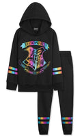 1 x RAW Customer Returns Harry Potter Girls Jogging Suit Tracksuit Girls 7-14 Years Black, 13-14 Years  - RRP €35.08