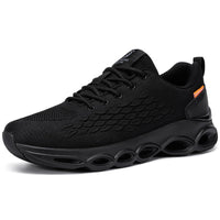 1 x RAW Customer Returns FATES TEX Fully Waterproof Men s Sneakers Outdoor Fashion Casual Running Shoes Sports Running Fitness Sneakers Running Shoes A-Pirate Black, 45 EU  - RRP €50.41