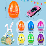 9 x Brand New Hoarosall Easter Gifts for Children 12 Pieces Easter Eggs for Filling with Slime Easter Eggs Plastic 8.5cm 6cm for Easter Basket Filler Easter Egg Hunt Easter Egg Decoration Stress Relief for Party Gift for Children - RRP €125.91