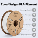 1 x RAW Customer Returns ELEGOO PLA Filament 1.75mm Black 1KG, 3D Printer Filament Dimensional Accuracy - 0.02 mm, 1kg Cardboard Spool 2.2lbs Filament 3D Printing Materials Fits Most FDM 3D Printers - RRP €15.11