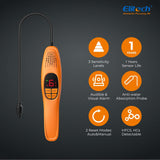 1 x RAW Customer Returns Elitech Refrigerant Leak Detector LD-100 ,Halogen Freon leak detector with heated diode for air conditioner refrigerator,R32 R134a R410 R600a refrigerant gas leak detector - RRP €102.3