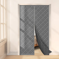 4 x Brand New Magnetic Thermal Insulated Door Curtain Cold Resistant Door Curtain, Two Seasons Use, Waterproof Oxford Fabric Surface Thick Cotton Filling 90x210cm, Gray  - RRP €139.44