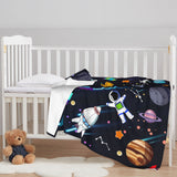 3 x Brand New Soft Warm Blanket, Space Children s Blanket, Flannel Space Astronaut Blanket for Toddler Birthday Gift Sofa Sofa Decoration 130 x 150cm... - RRP €61.2