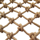 1 x RAW Customer Returns SSWZHANG Safety net hemp hemp net children s stairs balcony anti-fall net climbing net restaurant bar decoration net fence net jute net isolation net hammock swing Size 2 2m 7 7ft  - RRP €41.04