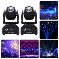 1 x RAW Customer Returns UKing 2pcs LED Moving Heads RGBW Beam dmx512 light effect No LED spotlight light 11 13 CH LED party light music controlled for DJ disco light club bar stage lighting - RRP €163.36