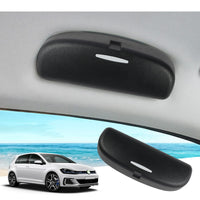 1 x RAW Customer Returns GAFAT Glasses Holder Glasses Case for Golf 7 Tigua-n Passa-t B8 Variant Touran AR-teon Atlas, Sunglasses Holder Glasses Case Car Interior Storage Box Organizer Black  - RRP €27.14