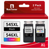 1 x RAW Customer Returns BunToner PG-545 546 XL Compatible for Canon printer cartridges 545 546 XL Multipack for Canon pixma mx495 tr4550 mg3650 cartridges for Canon tr4551 ts3150 printer cartridges black, color  - RRP €36.99