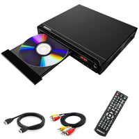 1 x RAW Customer Returns DVD player for TV, with HDMI AV, CD player for home, regional DVDs, DivX, MP3, USB, PAL NTSC - RRP €39.9