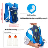 1 x RAW Customer Returns Geila Hydration Backpack Running, Hydration Vest Outdoor Sports Trail Marathoner Running Race Lightweight Backpack for Men Women with 2 Water Bottles - RRP €36.29