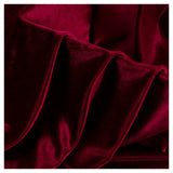 1 x RAW Customer Returns MUYUNXI Velvet Fabric Sold by the Meter High Quality Solid Color Stretch Velvet Gold Velvet Fabric for Clothing Sofa Dress 155 cm Wide Sold by the Meter Colour Wine Red  - RRP €21.7