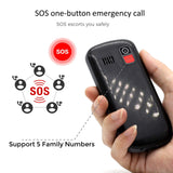 1 x RAW Customer Returns artfone CS182 senior mobile phone without contract with large buttons Dual SIM GSM mobile phone with SOS emergency call button Type-C charging station and camera mobile phone 1.8 inch 1800mAh battery  RRP €30.55