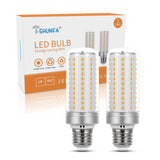 1 x RAW Customer Returns I-SHUNFA E27 LED Corn Cob Lamps 12W 1500LM Warm White 3000K AC100-265V LED Corn Bulbs Replacement 120W Incandescent Bulb, Non-Dimmable Candle Screw Light Bulb Pack of 2  - RRP €20.4