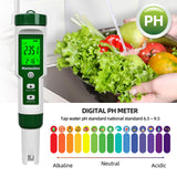 1 x RAW Customer Returns Homcoice PH Meter 4 in 1 pH H2 ORP Temperature Tester Multifunctional 0.01 High Precision IP67 Waterproof Digital Water Quality Tester with ATC Function - RRP €42.16