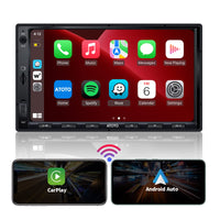 1 x RAW Customer Returns ATOTO F7 WE 7 Inch 2 DIN Car Stereo, Wireless CarPlay Android Auto, Touch Screen Car Stereo with Bluetooth, Mirror Link, Live Rear View, Fast Charging, F7G2A7WE - RRP €199.9