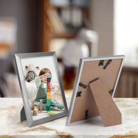 1 x RAW Customer Returns EYMPEU picture frame 13x18 CM set of 18, for wall and table, suitable for use in offices and homes, silver - RRP €29.99