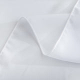 1 x RAW Customer Returns CHUQING Table Runner White Chiffon Table Runner Wedding Communion 420 cm x 70 cm White Table Runner - RRP €21.99